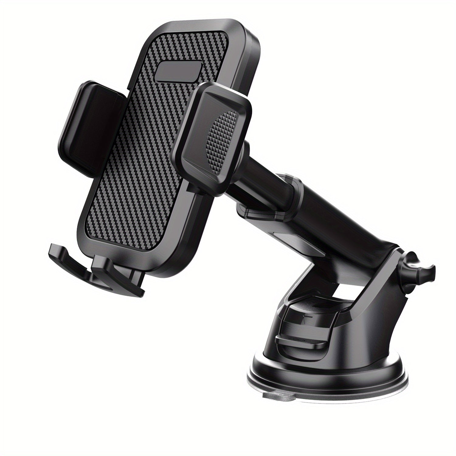 Support de téléphone pour voiture, ventouse puissante et améliorée, support de téléphone 2 en 1 pour tableau de bord, lavable et mains libres pour tous les téléphones portables.